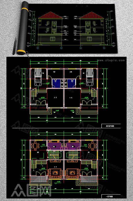 住宅楼CAD建筑设计图