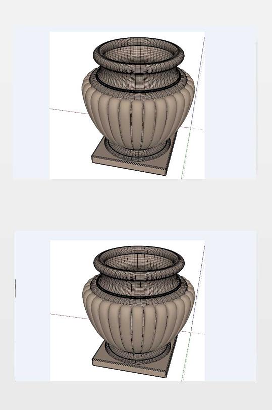 花箱SU模型图下载