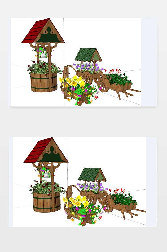 植槽SU模型下载-众图网