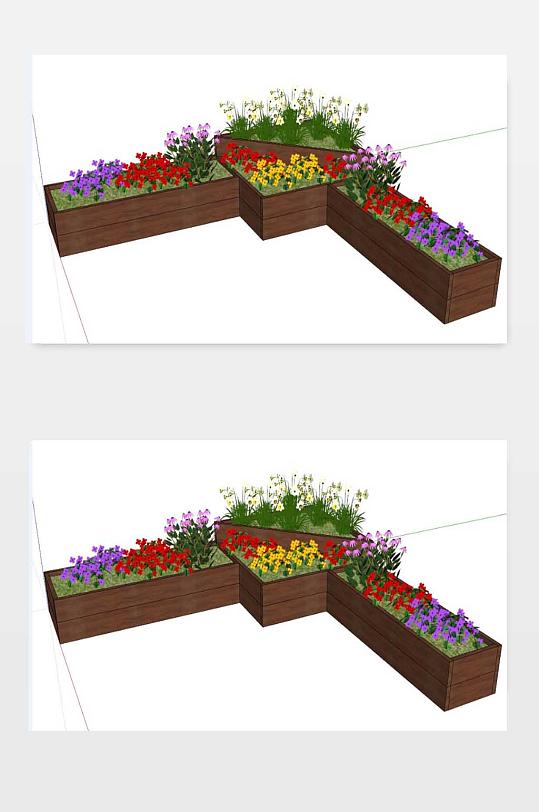 花钵SU模型下载-众图网