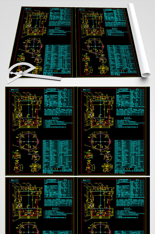 304储罐20T平面图-众图网