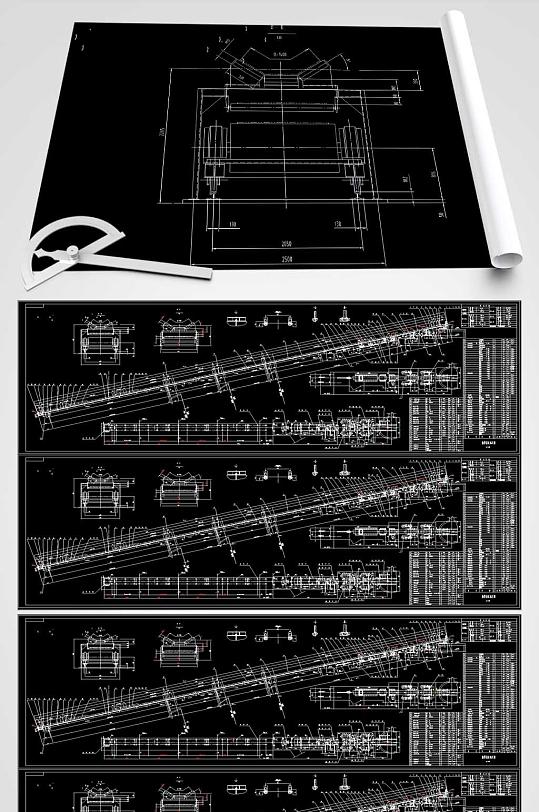 1400mm_970m_胶带输送机-众图网