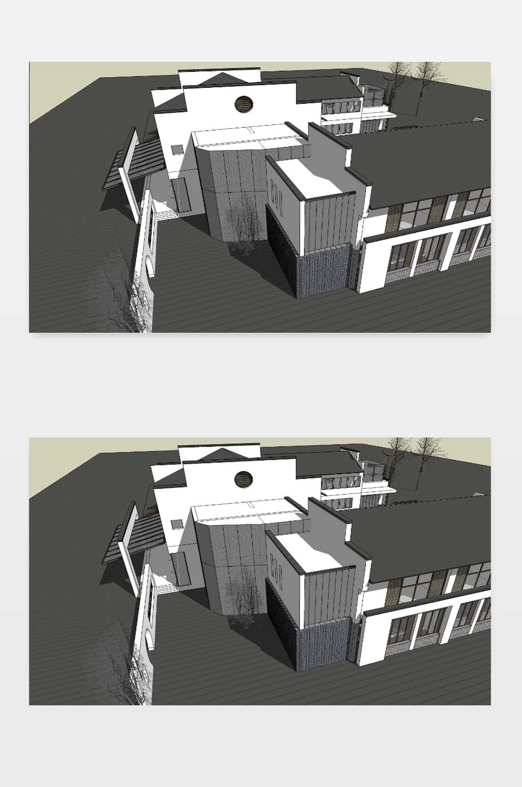 3D别墅模型下载素材