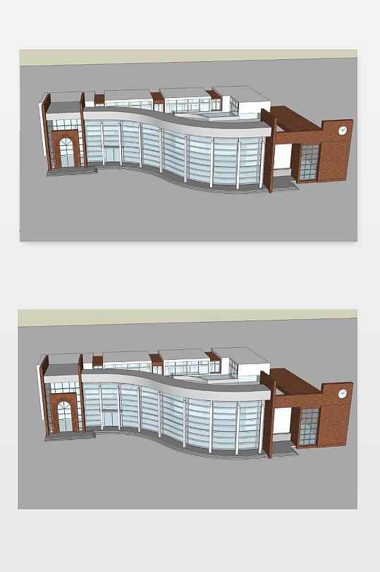 食堂SU模型下载-众图网