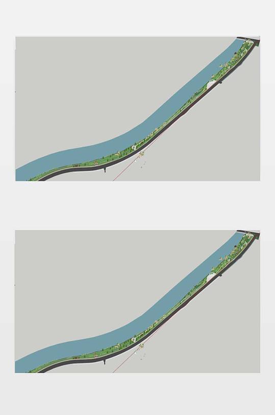 河滨公园模型下载-众图网