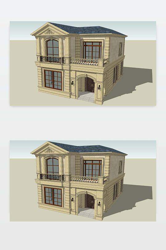 3D别墅效果图下载-众图网