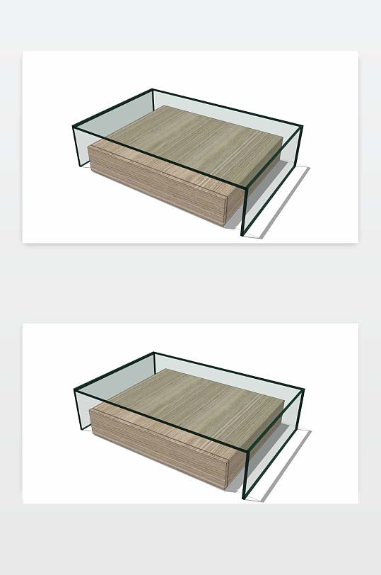 茶几3D模型图下载-众图网