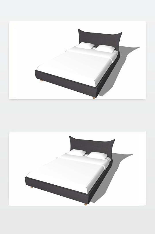 床SU模型设计下载-众图网