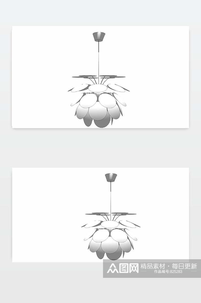 SU吊灯模型下载素材