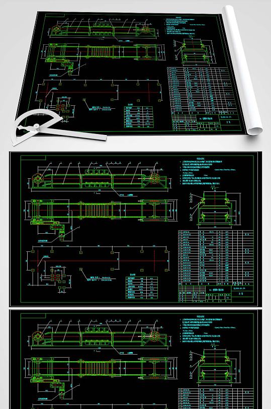 BL800鳞板式输送机-众图网