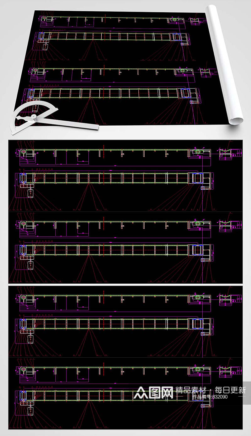 ssd1000_160输送机素材