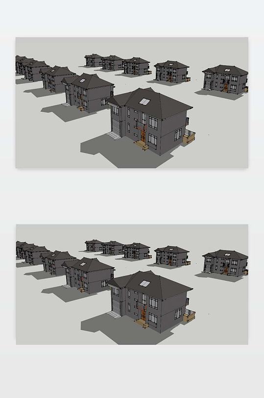 别墅3D设计下载-众图网