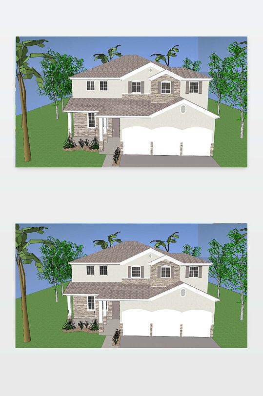 住宅楼3D效果图