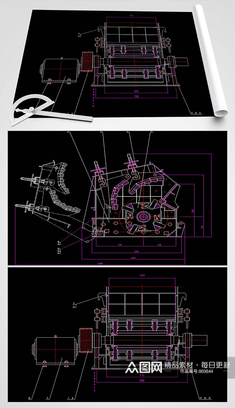 K3602.01.02破碎机总图素材