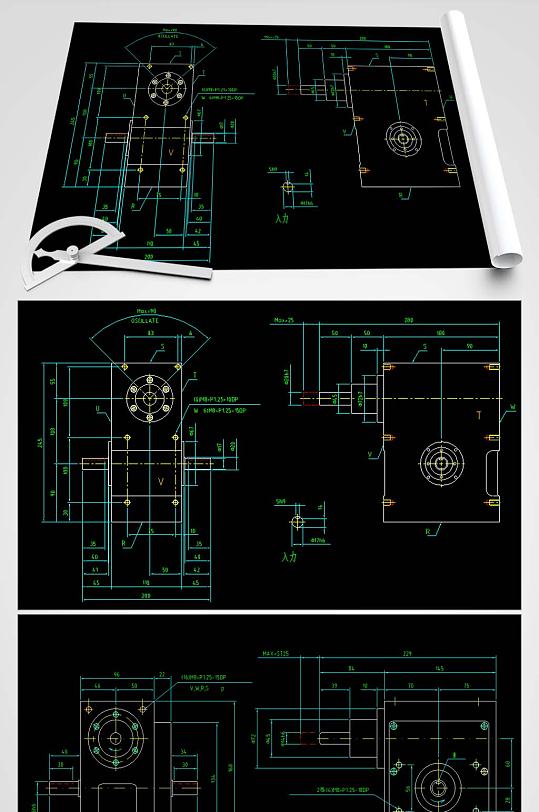 CAD凸轮分割器-众图网