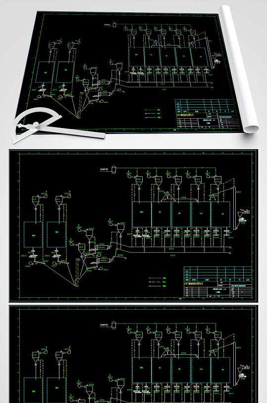 年产100万吨水泥粉磨站工艺流程图-众图网