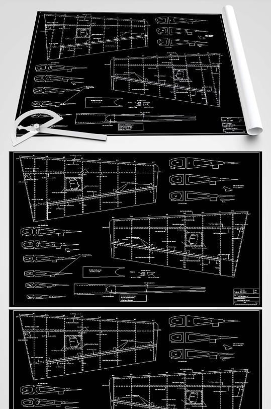 飞机玩具CAD图纸-众图网