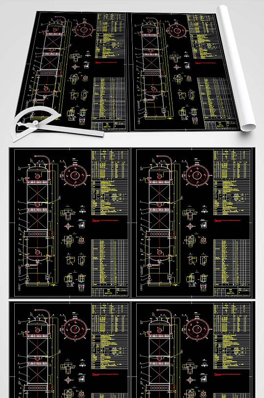 DN3000尾气净化塔-众图网