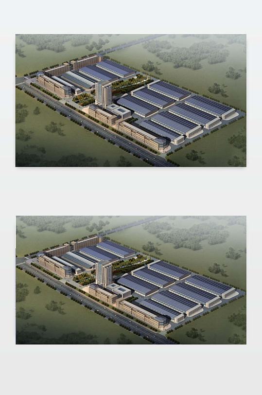 SU产业园模型图下载-众图网