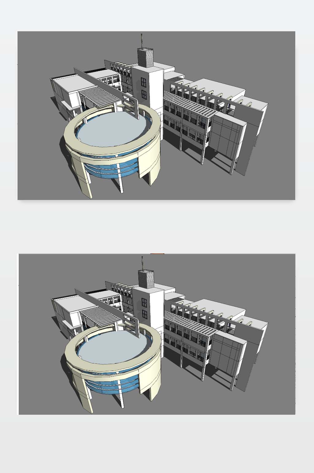 3D医院模型下载素材