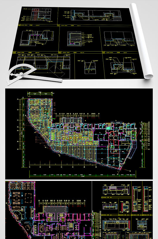 售楼处CAD设计方案图