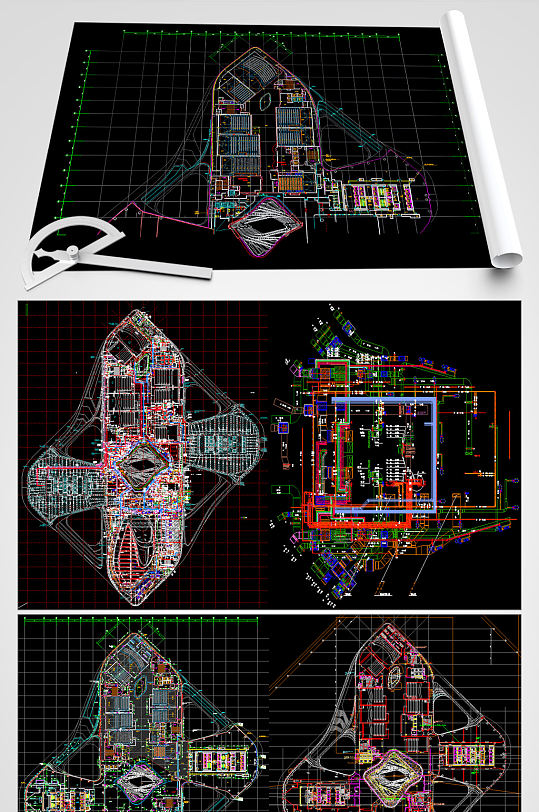 电影院CAD建筑设计图
