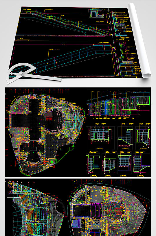 大剧院CAD平面设计图