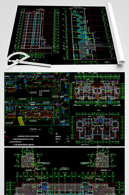 别墅CAD平面设计图