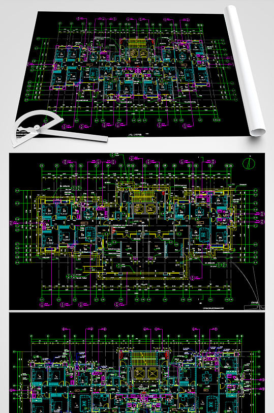 户型CAD平面设计图