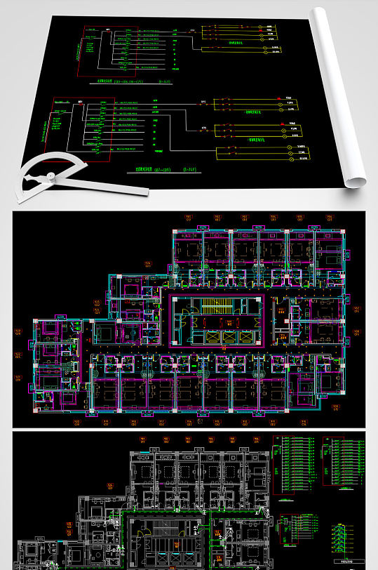 酒店CAD设计施工图