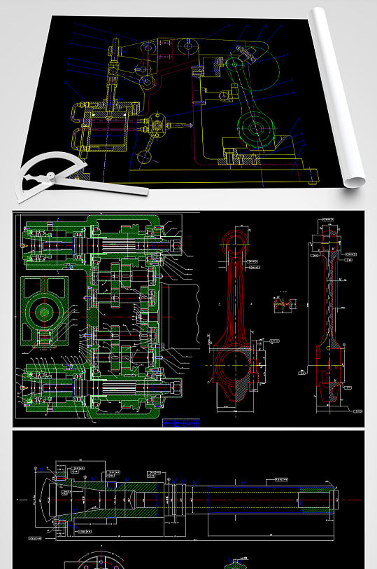 组合机床主轴箱及夹具设计图-众图网