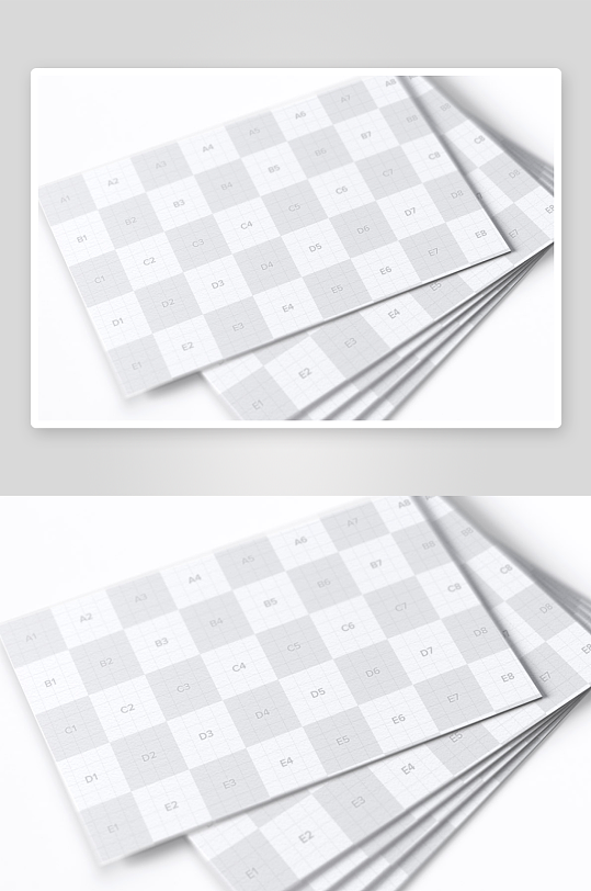 名片卡片场景展示vi样机商务-众图网