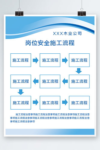 安全施工流程规章制度