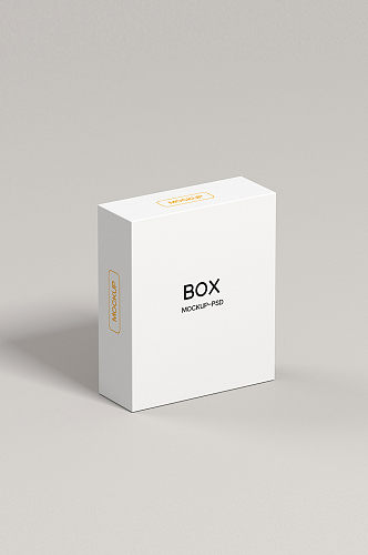 原创3d包装盒样机
