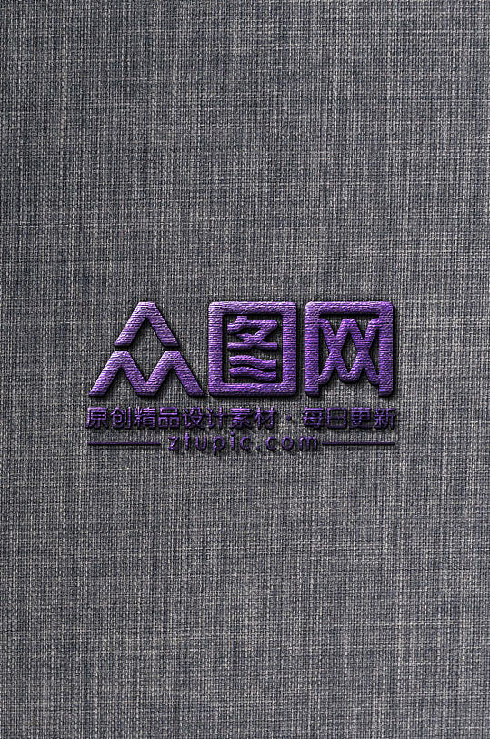 logo刺绣绣花样机面料-众图网