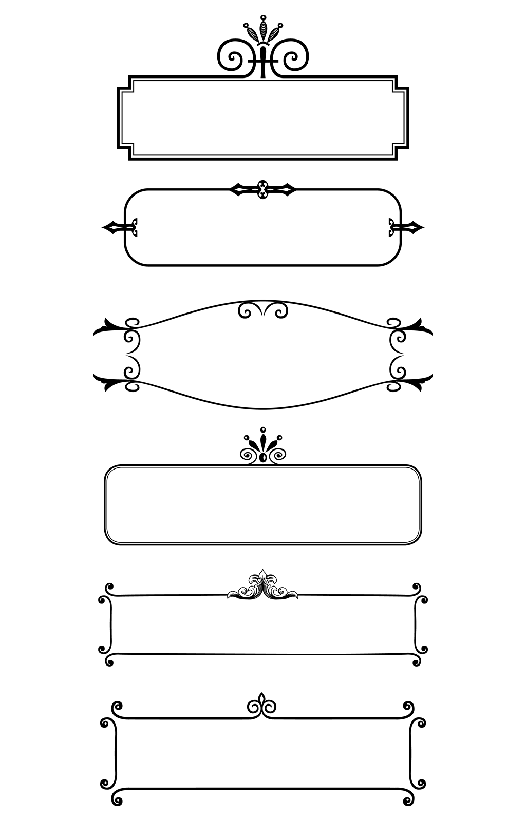 欧式边框免扣素材素材