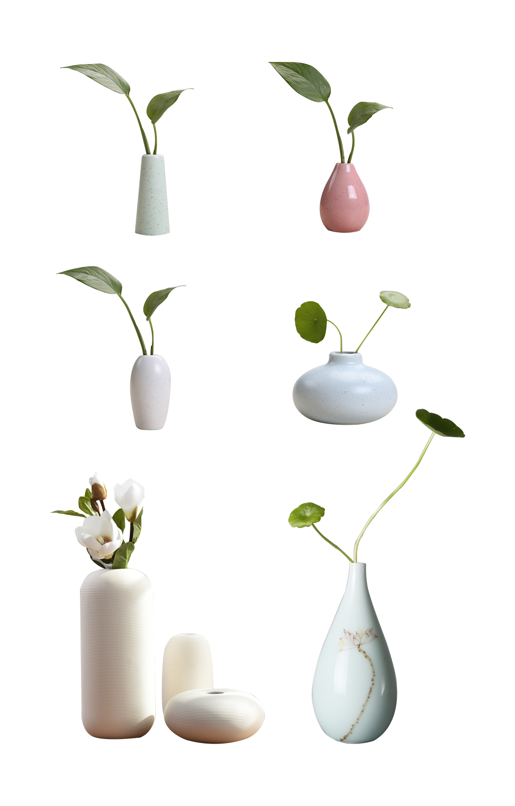 插花艺术花瓶摆件工艺品素材