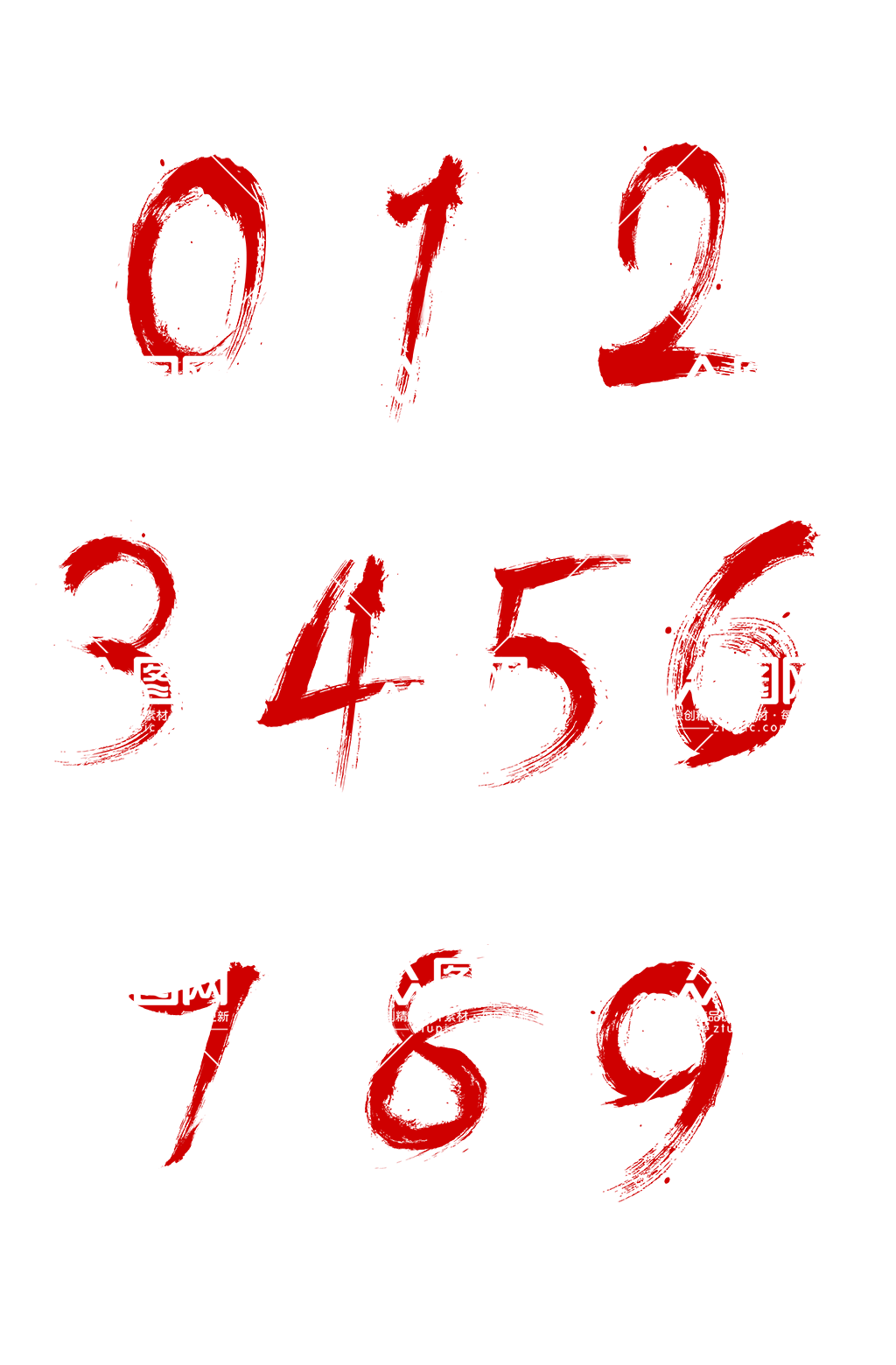 倒计时数字免扣素材素材