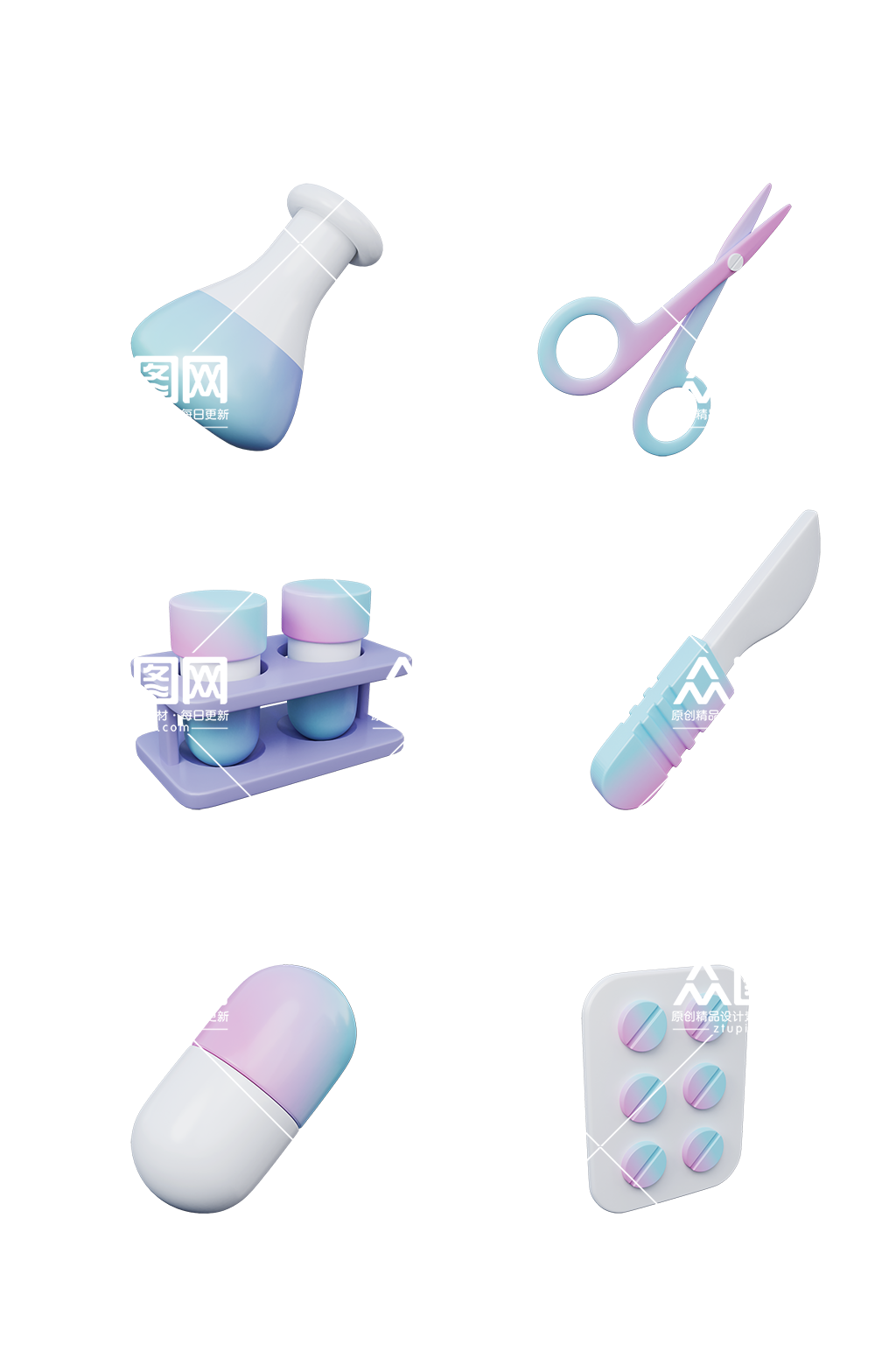 医用器具模型素材素材