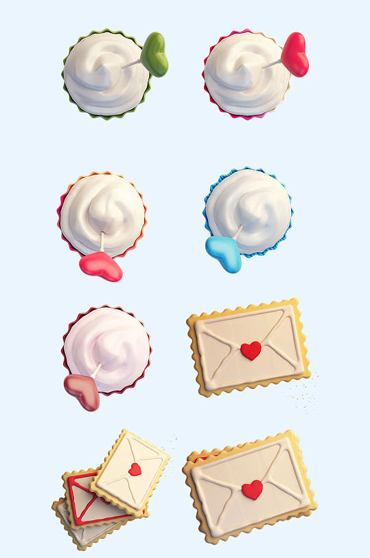 情人节告白素材合集-众图网