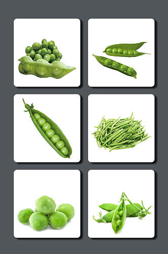 高清蔬菜豌豆素材
