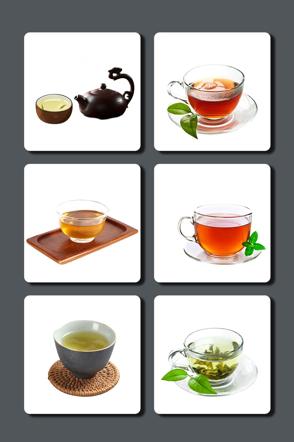 高清茶壶茶具素材素材