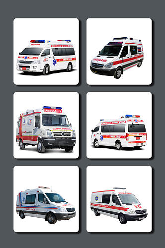 高清图片救护车素材