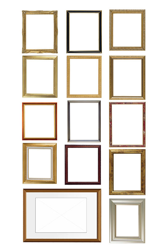 高清简约相框素材-众图网