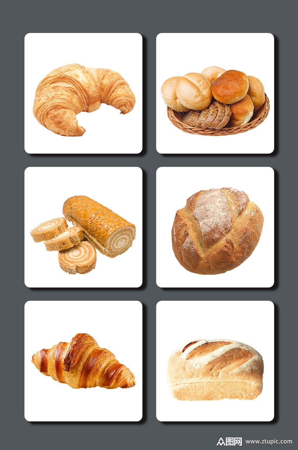 高清面包设计素材