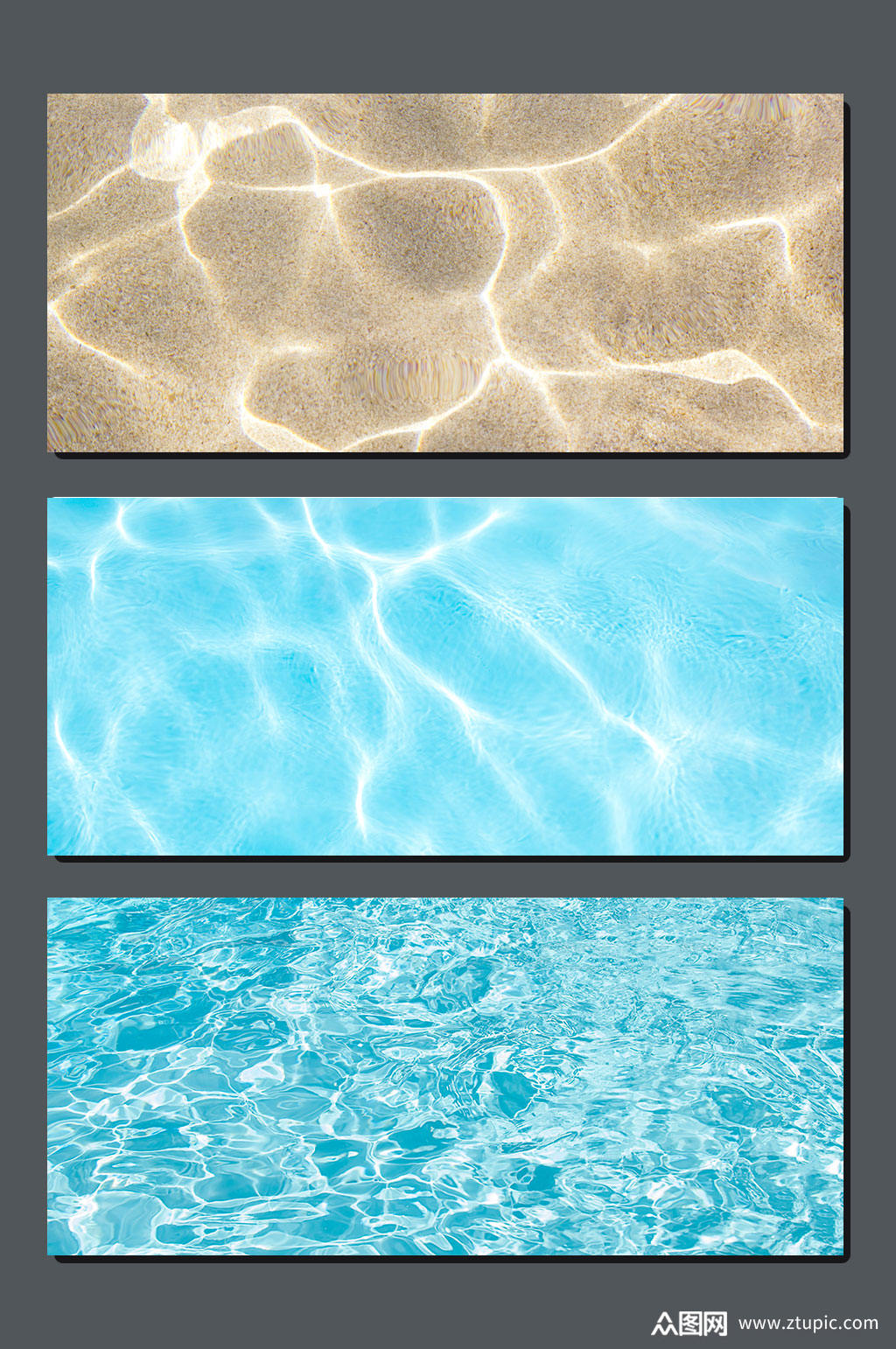 高清水面水纹背景