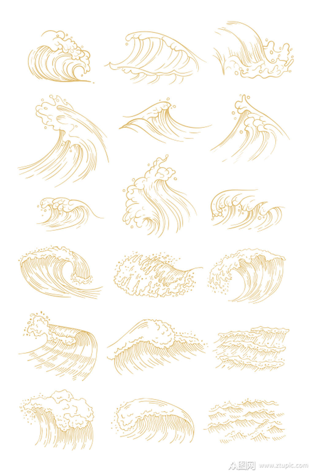 水纹水波纹理图片背景素材