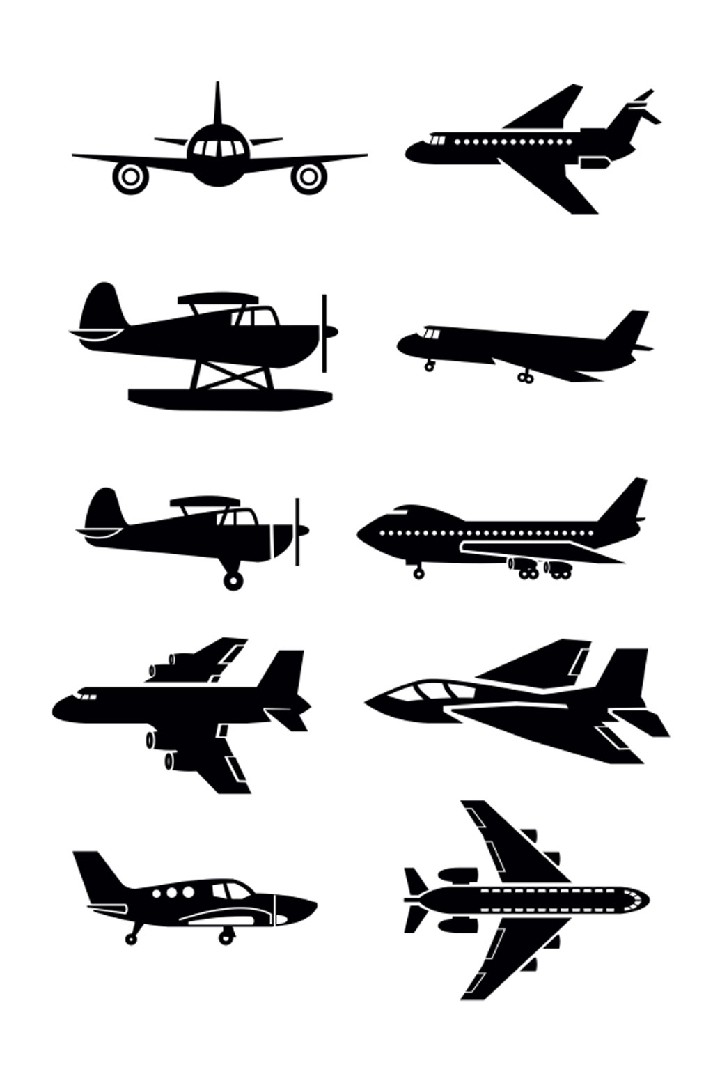飞机机身图案设计图片