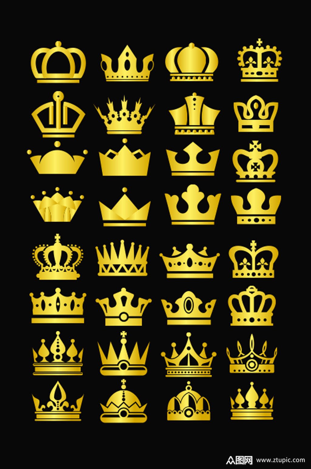 高清皇冠图片素材
