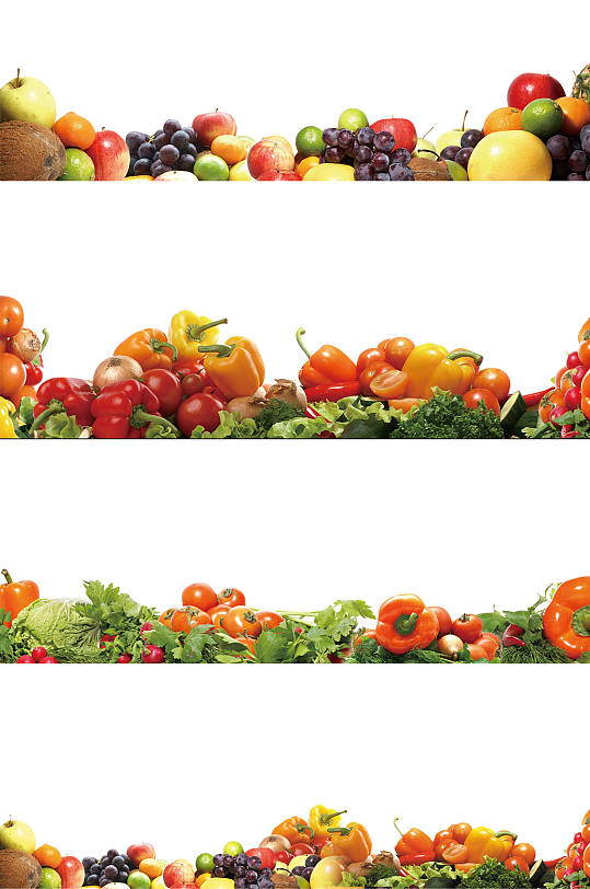 水果蔬菜集设计素材